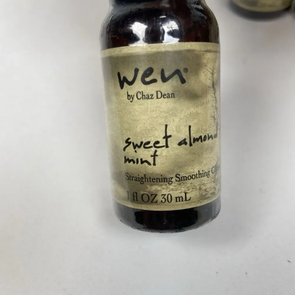 Wen By Chaz Dean Sweet Almond Mint Straightening Smoothing Gloss 1 Fl Oz Sealed